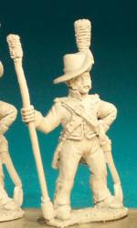 SNA7 Gunner In Round Hat With Turned Up Brim - Gunner With Ramrod (1 figure)