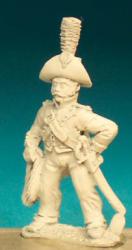 SNA8 Gunner In Round Hat With Turned Up Brim - Gunner Standing With Dragrope (1 figure)