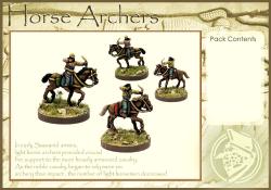SPBG005 Sassanid Persian Horse Archers (4 mounted Figures)