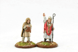 SSC06 Bishop & Attendant (2 figures) - SAGA Scenics