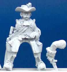 SSC13(FR) Cuirassier In Tricorn - Trooper Holding Pistol, Pivoting Arm (1 Figure)