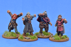 SSC13 Celebrating Vikings (4 Figures) - SAGA Scenics
