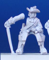 SSC17(FR)  Trooper Attacking With Sword, Pivoting Arm (Dutch & German States Etc) (1 Figure)