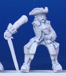 SSC24(FR) Officer In Shoulder Sash, Leading - Pivoting Arm (Dutch & German States Etc) (1 Figure)