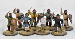 SSN04 Saracen Warriors on Foot (Warriors) (8 figures) - SAGA Age of Crusades