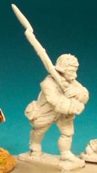SYA12 Infantryman Man Marching, Bareheaded, Shouldered Musket (1 Figure)
