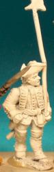 SYB3 British Musketeer - Sergeant With Halberd (1 figure)