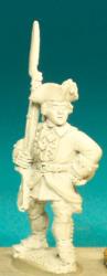 SYF30 Infantryman (Turned Back Coat & Lapels) - Fusilier, Standing Musket Upright (1 Figure)