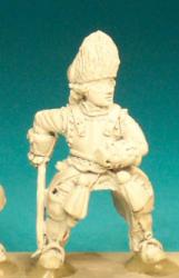 SYFC14 Line Cavalryman & Dragoon Command - Officer In Fur Hat & Cuirass (1 figure)