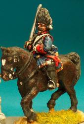 SYFC6 Line Cavalryman & Dragoon - Cuirassier Du Roi Trooper, Sabre At Ease (1 figure)