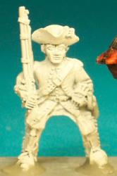 SYFC7 Line Cavalryman & Dragoon - Dragoon Trooper, Tricorn, Musket At Ease (1 figure)