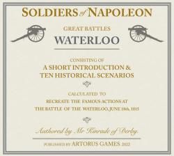 Soldiers Of Napoleon, Great Battles - Waterloo, Campaign Supplement (PDF Download will be emailed to you!)