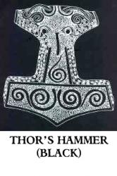 Thor's Hammer T-Shirt (Black) (1)