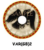 VAR(GB)2 Varangian Guard Shields (Large Dark Age Round) (12)