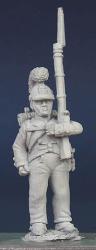 WN24 Wurttemberg Line Infantryman 1811 To 1812 - Standing With Shouldered Musket (1 Figure)