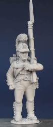 WN4 Wurttemberg Line Infantryman 1807 To 1811 - Standing With Shouldered Musket (1 Figure)