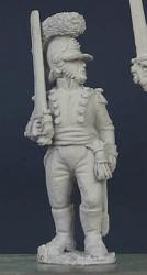 WN44 Wurttemberg Line Infantry Officer 1807 To 1812 - Standing With Shouldered Sword (1 figure)