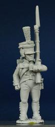 WN51 Wurttemberg Light Infantryman 1807 To 1812 - Standing With Shouldered Musket (1 Figure)