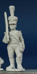 WN61 Wurttemberg Light Infantry Officer 1807 To 1812 - Standing With Shouldered Sword (1 Figure)