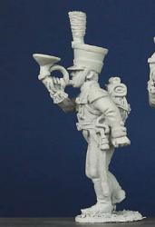 WN70 Wurttemberg Jager 1807 To 1812 - Hornist Advancing Playing (1 figure)