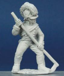 WNA15 Wurttemberg Horse Artillery Crewman Pre 1811 - Gunner With Handspike (1 figure)