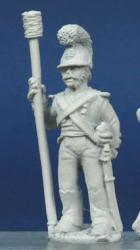 WNA18 Wurttemberg Horse Artillery Crewman 1811 - 1812 - Gunner Standing With Ramrod (1 figure)