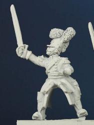 WNC3 Chevau - Leger - Officer Leading, Sword Raised (1 figure)