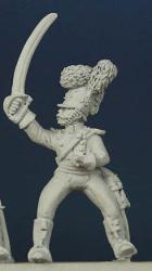 WNC9 Chasseur-A-Cheval - Officer Leading, Sword Raised (1 Figure)