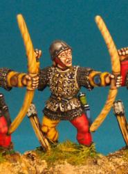 WR17 Archer Loosing - Brigadine And Skull Cap (1 Figure)