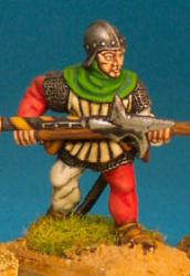 WR36 Halberdier - Levelled Halberd - Jack And Barbute (1 Figure)
