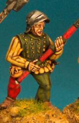 WR42 Halberdier - Halberd At High Porte - Brigadine And Visored Sallet (1 Figure)