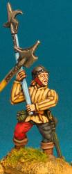WR46 Billman - Bill Raised Overhead - Jack And Skull Cap (1 Figure)