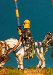 WRC10 Mounted Man At Arms - Lance Upright - Italian Armour, Closed Faced Barbute (1 figure)
