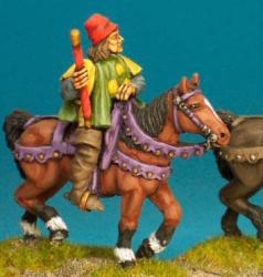 WRC27 Lighter Armoured Mounted Figure - Herald In Tabard And Soft Hat (1 Figure)