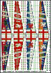 Wars Of The Roses Banners (Yorkist) (WOTR 4)