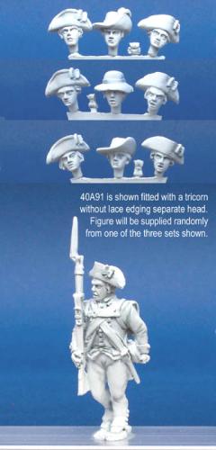 40A91 Long Regimental Coat - Sergent Marching, Overalls, Full Equipment (1 Figure) (40mm)