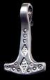 PK2 9th/10th Century Pewter Viking Hammer