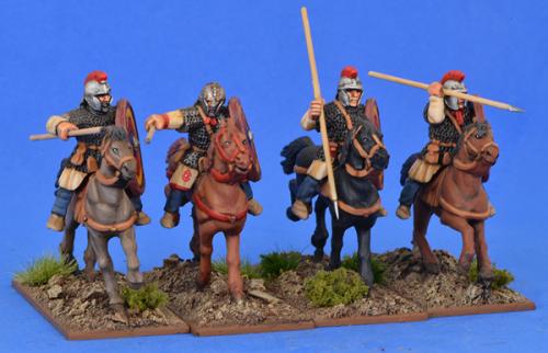 AAR02 Roman Mounted Equites (Hearthguard) (1 point) (4 figures) - SAGA Age of Invasions