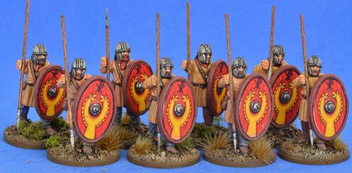 AAR05 Roman Warriors (1 point) (8 figures) - SAGA Age of Invasions
