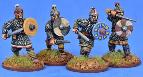 AAS02 Saxon Gedriht (Hearthguard) (4 figures) - SAGA Age of Invasions