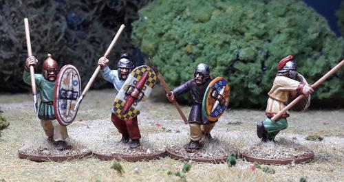 ACT07 Celt/Gaul Warriors (4 Figures)
