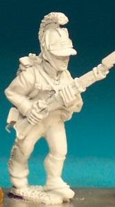 AN2 German Fusilier - In Helmet - Advancing, High Porte (1 Figure)