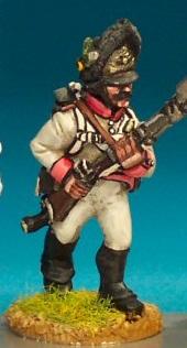AN22 German Grenadier - In Bearskin - Advancing, High Porte (1 Figure)