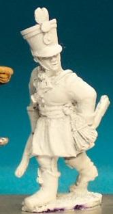 AN51 Hungarian Fusilier - In Shako - Officer In Oberrock (1 Figure)