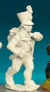 AN52 Hungarian Fusilier - In Shako - Standard Bearer (1 Figure)