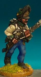 AN55 Hungarian Grenadier - In Bearskin - Advancing, High Porte (1 Figure)