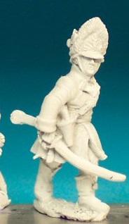 AN61 Hungarian Grenadier - In Bearskin - Officer In Oberrock (1 Figure)