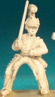 ANC5 Cuirassier - Officer, Sabre At Rest (1 Figure)