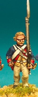 AWB43 German Infantry. Marching. Bareheaded (1 Figure)