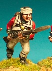 AWB48 British Battalion Company. Charging. Bandaged Head (1 Figure)